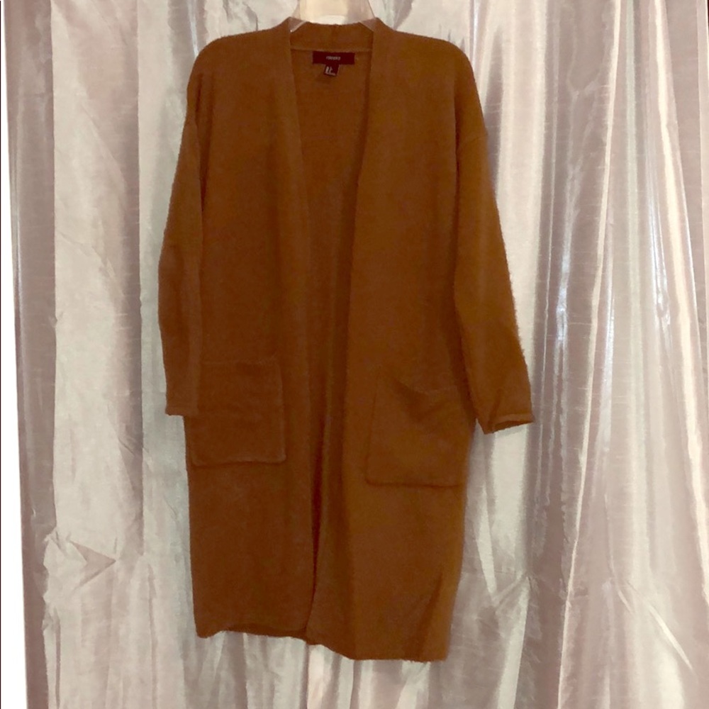Duster .. Brown Sweater